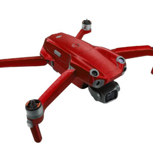 DJI AIR 2s - SKIN - Alu Rot gebürstet