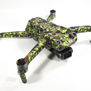 DJI AIR 2s - SKIN - DESIGN: GREEN FLASH