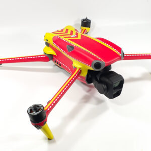 DJI AIR 3s - SKIN - DESIGN: Feuerwehr ohne Wappen und Beschriftung