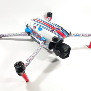 DJI AIR 3s - SKIN - DESIGN: Martini Racing