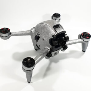 DJI FPV - SKIN - Honeycomb Silbergrau