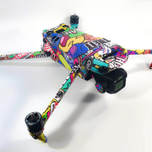 DJI MAVIC 3 - SKIN - DESIGN: Stickerbomb - 5 Batterien