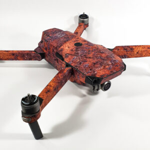 DJI MAVIC PRO/PLATINUM - SKIN - DESIGN: ROST - 3-5 Batterien