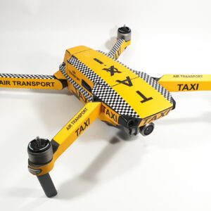 DJI MAVIC PRO/PLATINUM - SKIN - DESIGN TAXI - 3-5 Batterien / Foil/Folie (Kopie)