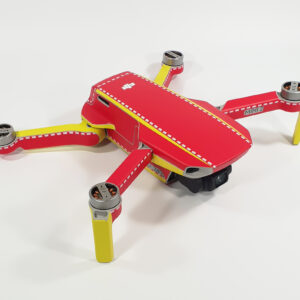 DJI MINI 4K - SKIN - DESIGN: Feuerwehr ohne Schrift und Logos