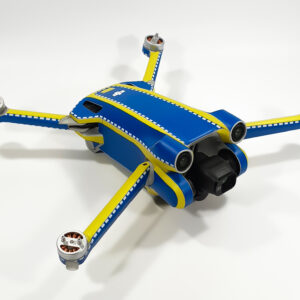 DJI Mini 3 Pro - Skin - Design: Polizei ohne Wappen und Schrift