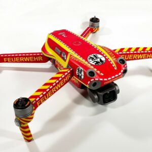 DJI AIR 2s - SKIN - DESIGN: FEUERWEHR * - Folie / Wrap / Decal