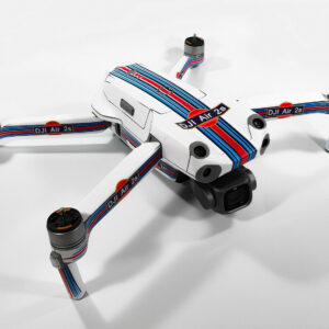 DJI AIR 2s - SKIN - DESIGN: MARTINI RACING - Folie / Wrap / Decal