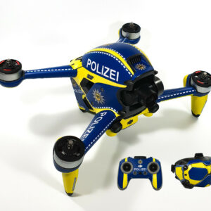 DJI FPV - SKIN - Design: Polizei * + Goggles - Wrap / Decal / Zubehör