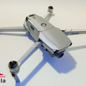 DJI MAVIC 2 PRO/ZOOM- SKIN - ALU SILBER GEB./ ALU SILVER BRUSHED - 3-5 Batterien