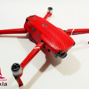 DJI MAVIC 2 PRO/ZOOM- SKIN - CARBON ROT / CARBON RED - 3-5 Batterien - Drohne