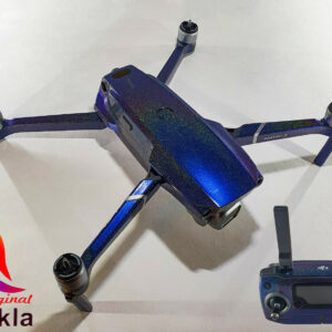 DJI MAVIC 2 PRO/ZOOM- SKIN - Metallic Intergalactic Blue - 3-5 Batterien / Folie