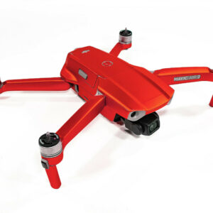 DJI MAVIC AIR 2  + RC - SKIN - CHROM ROT - 3-5x Batterie / Folie / Decal / Wrap