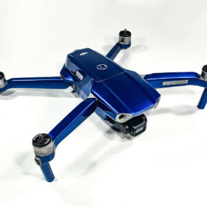 DJI MAVIC AIR 2  + RC - SKIN - METALLIC NIGHTBLUE - 3-5x Batterie / Folie