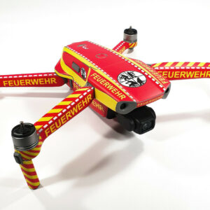 DJI MAVIC AIR 2 - SKIN - DESIGN: FEUERWEHR * - Folie / Wrap / Decal