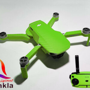 DJI MAVIC MINI - SKIN - CARBON GRÜN - Folie / Decal / Wrap / Drohne