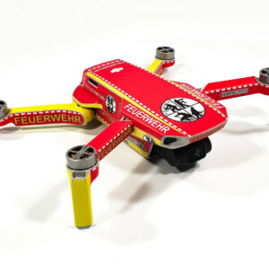 DJI MAVIC MINI - SKIN - FEUERWEHR * -  / Folie / Decal / Wrap / Drohne / Zubehör