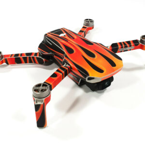 DJI MAVIC MINI - SKIN - FLAMES -  / Folie / Decal / Wrap / Drohne
