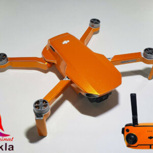 DJI MAVIC MINI - SKIN - METALLIC MANDARINE - Folie / Decal / Wrap / Drohne