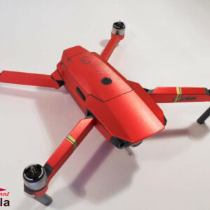 DJI MAVIC PRO / PLATINUM - SKIN - ALU ROT GEB.- 3-5 Batterien / Drohne / Zubehör