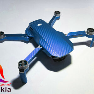 DJI MINI 2 - SKIN - CARBON BLAU / CARBON BLUE - Decal - Wrap - Folie