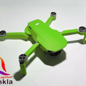 DJI MINI 4K - SKIN - CARBON GRÜN / CARBON GREEN - Decal - Wrap - Folie