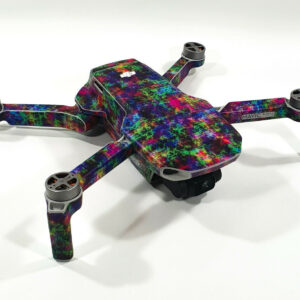 DJI MINI 4K - SKIN - DESIGN: Coloured Pixels  - Decal - Wrap -  Folie