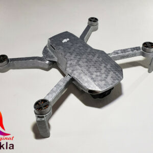 DJI MINI 2 - SKIN - HONEYCOMB SILBERGRAU /  SILVERGREY - Decal - Wrap -  Folie