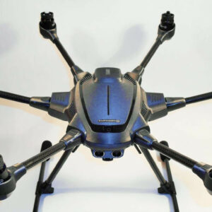 YUNEEC TYPHOON H -SKIN- Alu Grau geb./grey brushed/Wrap/Decal/Foil/Folie/Drohne