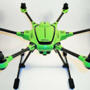 YUNEEC TYPHOON H - SKIN - Carbon Grün/green / Wrap / Decal / Foil/Folie / Drohne