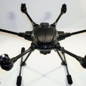 YUNEEC TYPHOON H - SKIN - Carbon Schwarz/black / Wrap / Decal/Foil/Folie/Drohne