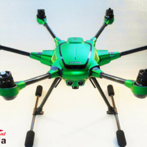 YUNEEC TYPHOON H - SKIN - Chrom Grün/green / Wrap / Decal / Foil / Folie /Drohne