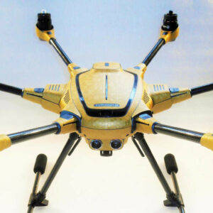 YUNEEC TYPHOON H - SKIN - HONEYCOMB GOLD / Wrap / Decal / Foil / Folie / Drohne