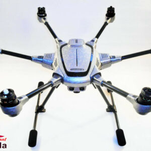 YUNEEC TYPHOON H - SKIN - HONEYCOMB SILBER/SILVER/Wrap/Decal/Foil/Folie/Drohne