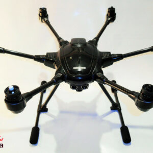 YUNEEC TYPHOON H - SKIN - METALLIC SCHWARZ - BLACK / Decal / Folie / Drohne