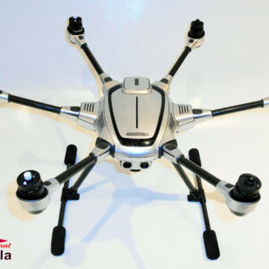 YUNEEC TYPHOON H - SKIN - METALLIC SILBER - SILVER / Decal / Folie/ Drohne