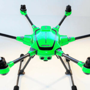 YUNEEC TYPHOON H - SKIN - NEON GRÜN / GREEN / Wrap / Decal / Foil/Folie/ Drohne