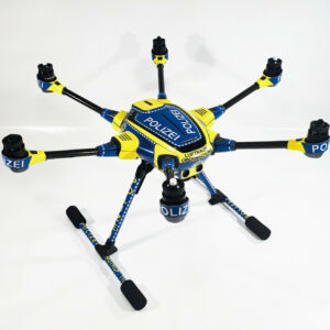 YUNEEC TYPHOON H - SKIN - POLIZEI * - Drohne - Landegestell - Decal - Wrap