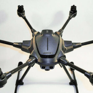 YUNEEC TYPHOON HPLUS - SKIN - ALU GRAU / GREY GEBÜRSTET / Wrap / Decal / Drohne