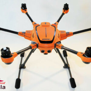 YUNEEC TYPHOON HPLUS - SKIN - CARBON ORANGE / Wrap / Decal / Drohne