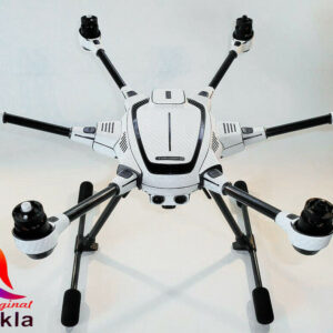 YUNEEC TYPHOON HPLUS - SKIN - CARBON WEISS / WHITE / Wrap / Decal / Drohne