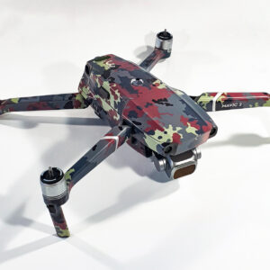 DJI MAVIC 2 PRO/ZOOM- SKIN - DESIGN: Flecktarn - 3-5 Batterien