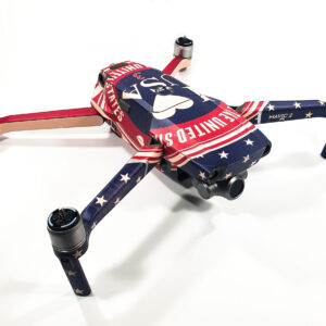 DJI MAVIC 2 PRO/ZOOM- SKIN - DESIGN: USA - 3-5 Batterien