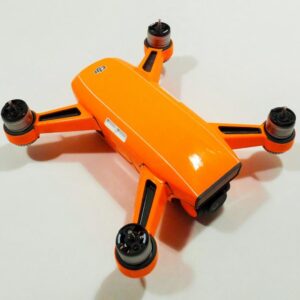 DJI SPARK - SKIN - NEON ORANGE - Decal - Wrap - Folie