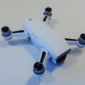 DJI SPARK - SKIN - Carbon Weiss - Decal - Wrap - Folie